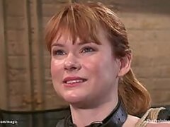 Redhead sluts gets hard double penetration